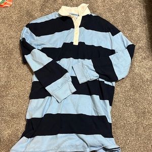 long sleeve comfy “tshirt dress” striped